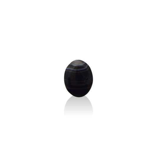 Natural Black Agate - 12.6 Carat
