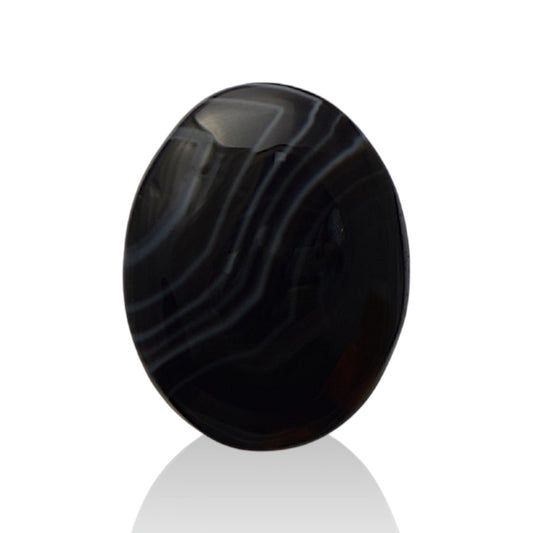 Natural Black Agate - 14 Carat