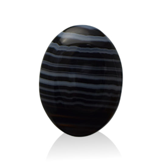 Natural Black Agate - 10.5 Carat