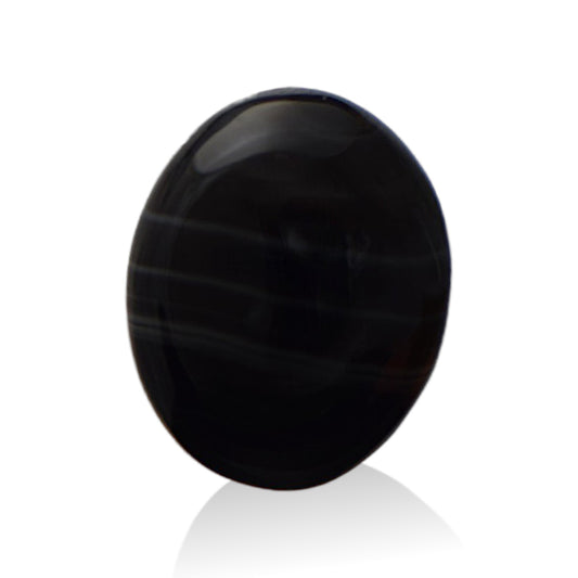 Natural Black Agate - 10.1 Carat