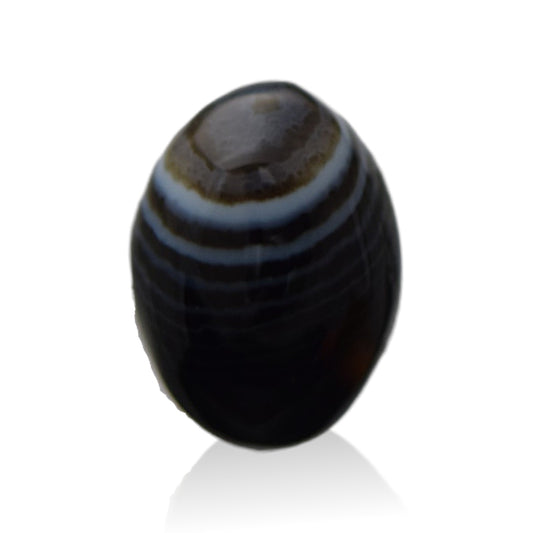 Natural Black Agate - 13.6 Carat