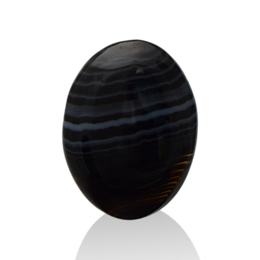 Natural Black Agate - 9 Carat