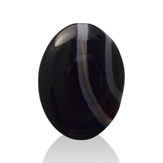 Natural Black Agate - 7.5 Carat