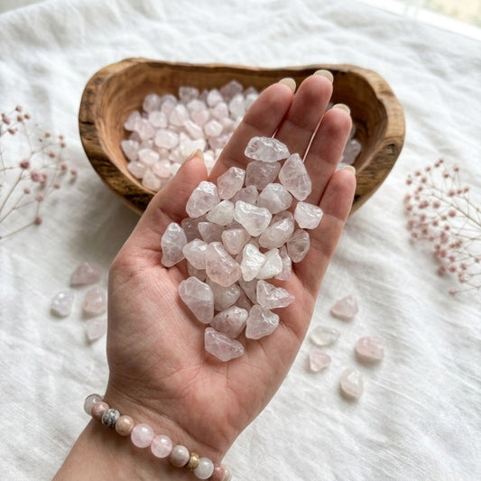 Rose Quartz Chips