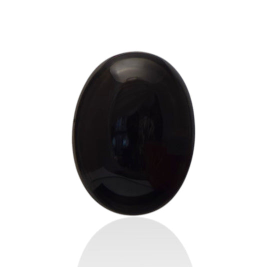 Natural Black Agate - 14.6 Carat