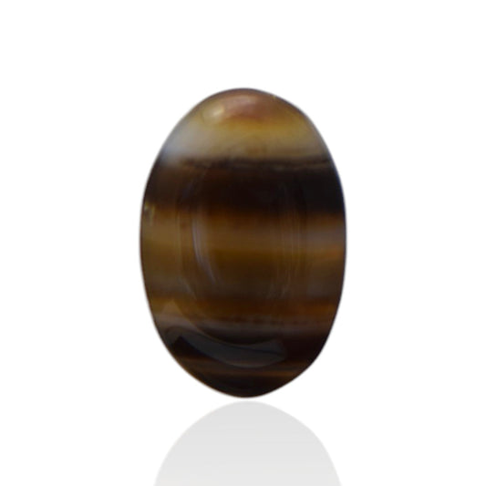 Natural Black Agate - 11.05 Carat