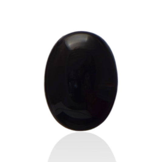 Natural Black Agate - 14.6 Carat