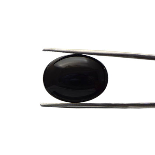 Natural Black Agate - 14.55 Carat