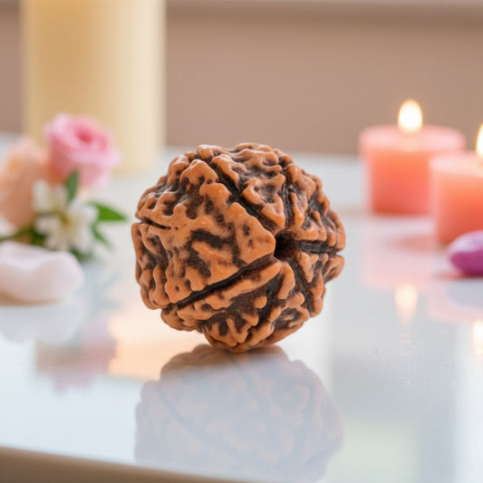 Natural 7 Mukhi Rudraksha Beads – Available in A, AA & AAA Quality