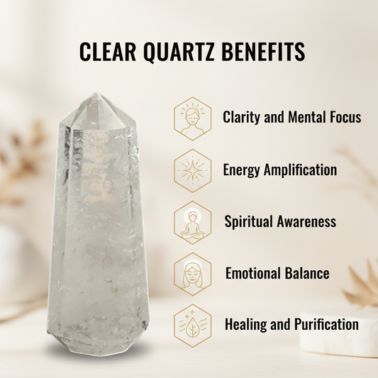 Clear Quartz Pencil
