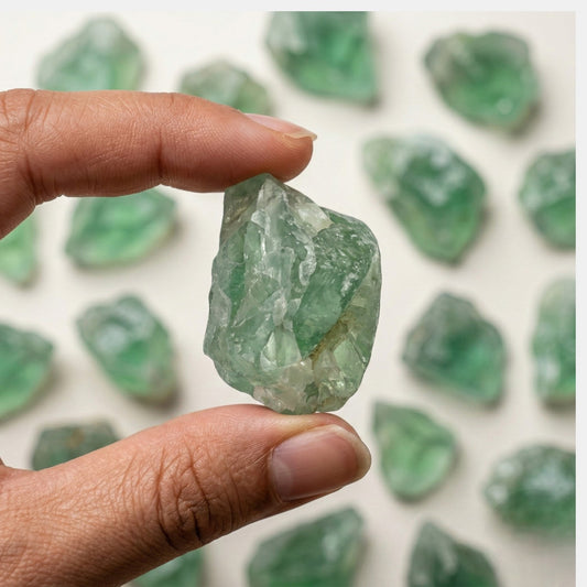Green Fluorite Tumble
