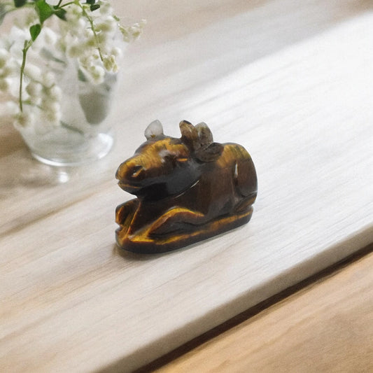 Tiger Eye Nandi - ( 101 Gram )