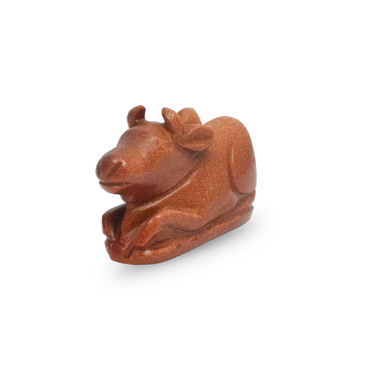 Gold Stone Nandi - ( 128 Gram )