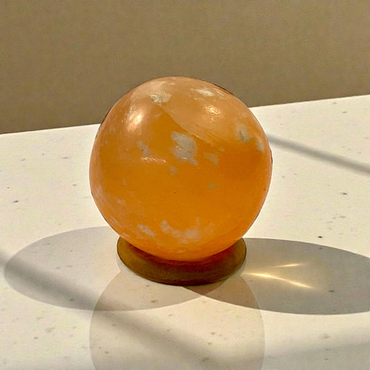 Pink Salenite Ball