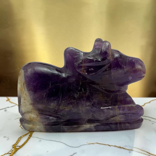 Amethyst Nandi - ( 98 Gram )