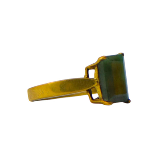 Natural Emerald Ring  - 22.2 - Carat