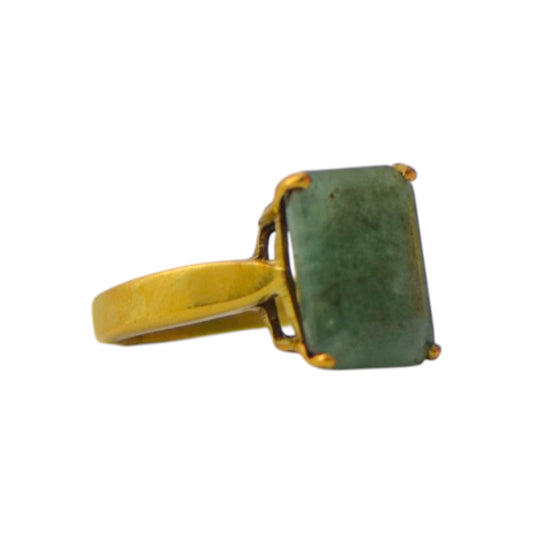 Natural Emerald Ring  - 22.9 - Carat