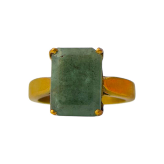 Natural Emerald Ring  - 22.9 - Carat