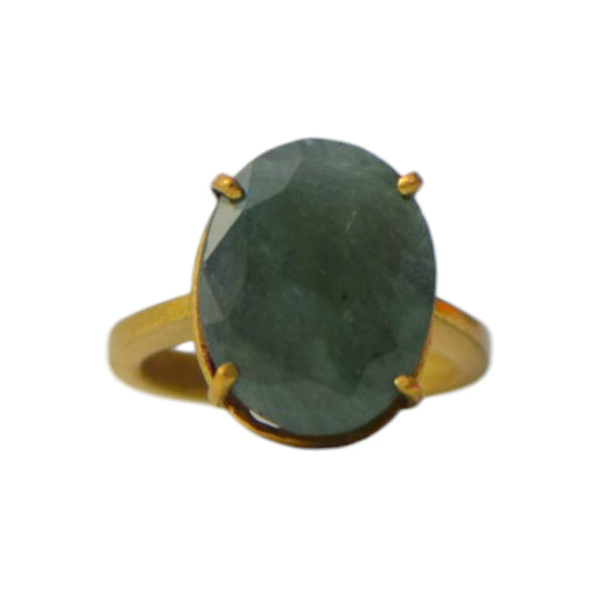 Natural Emerald Ring  - 22.1 - Carat