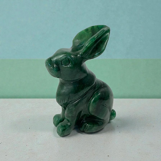 Green Aventurine Rabbit