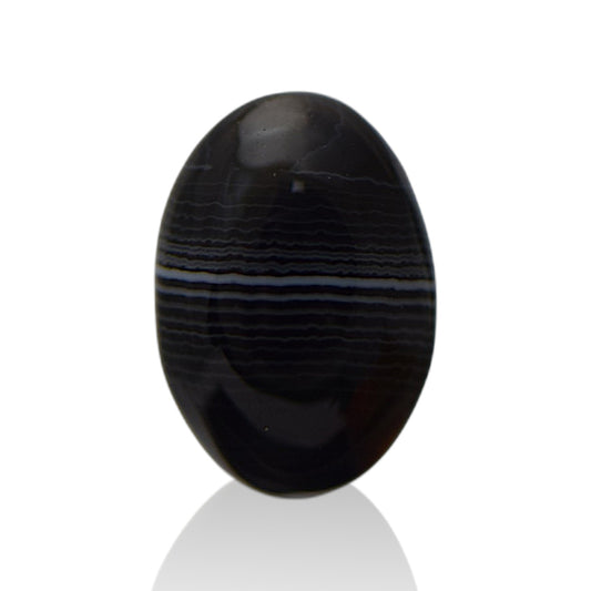 Natural Black Agate - 16.7 Carat
