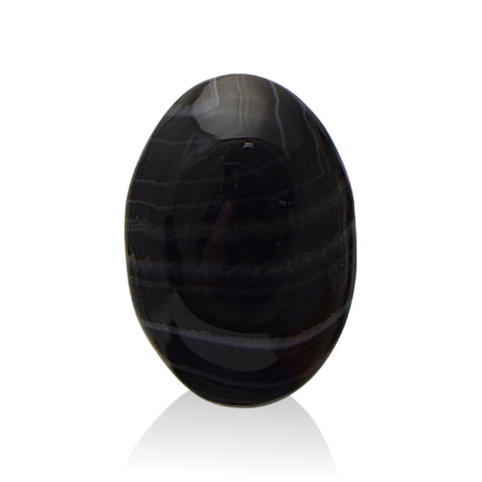 Natural Black Agate  - 13.3 Carat