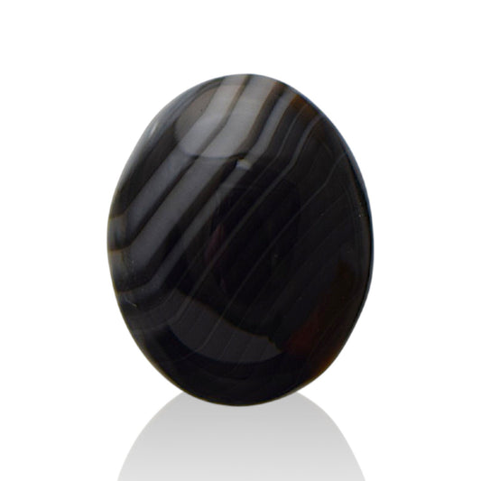 Natural Black Agate  - 13.1 Carat