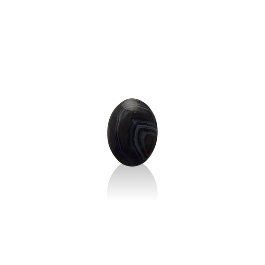 Natural Black Agate  - 16.3 Carat