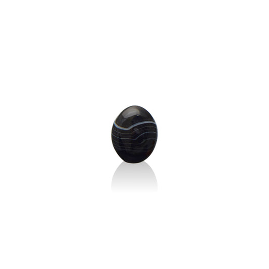 Natural Black Agate  - 13.1 Carat