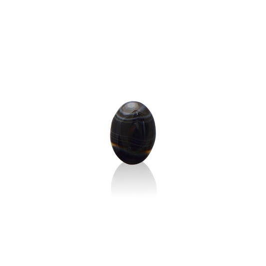 Natural Black Agate  - 13.8 Carat