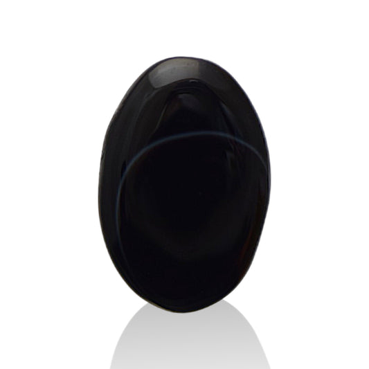 Natural Black Agate  - 9.1 Carat