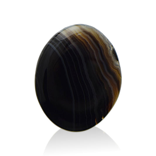 Natural Black Agate  - 10.1 Carat