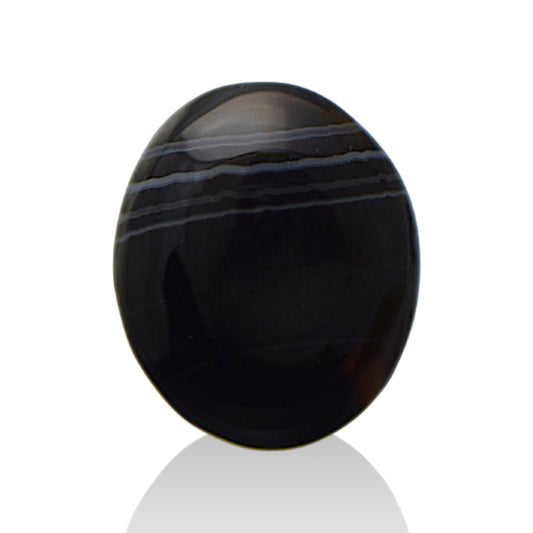 Natural Black Agate  - 10.3 Carat