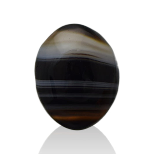 Natural Black Agate  - 8.3 Carat
