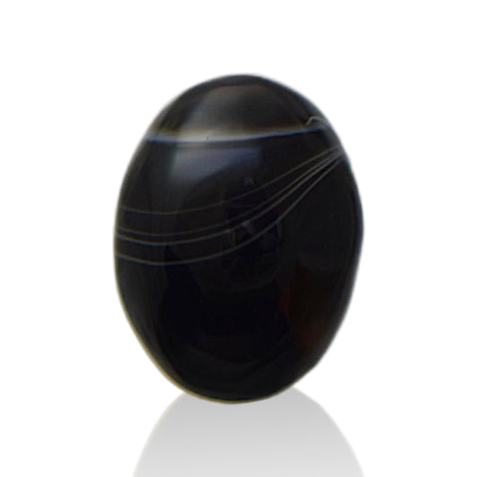 Natural Black Agate  - 10.4 Carat