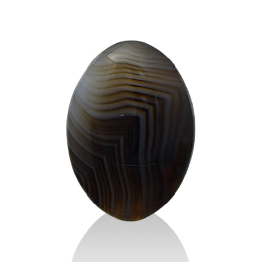Natural Black Agate  - 15.5 Carat