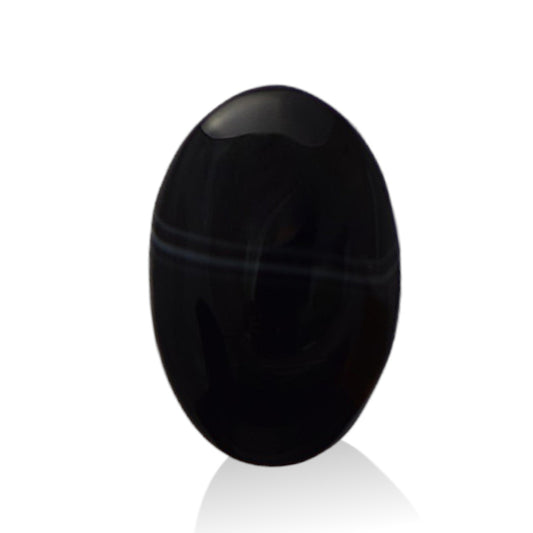 Natural Black Agate  - 7 Carat