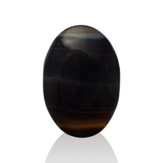 Natural Black Agate  - 10.4 Carat