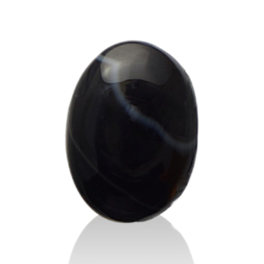 Natural Black Agate  - 7.5 Carat