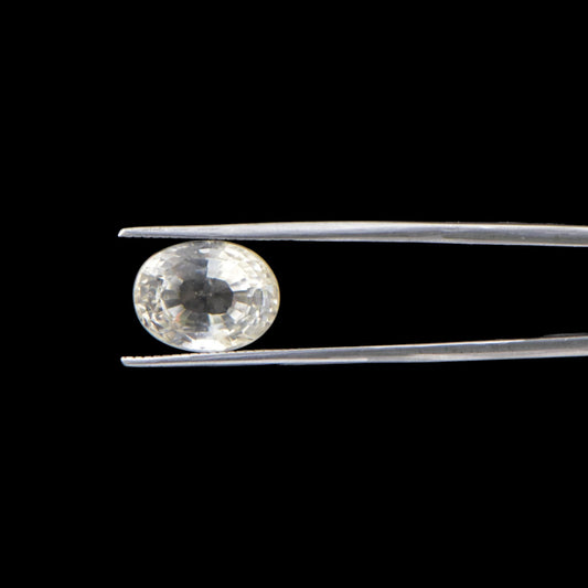 Natural White Topaz - 9 Carat