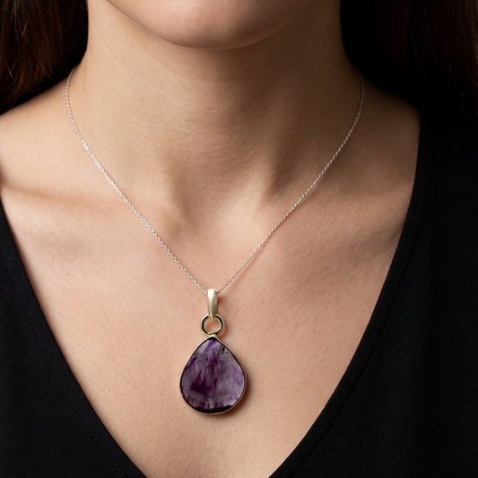 Natural Amethyst Pendant - 30.5 Carat