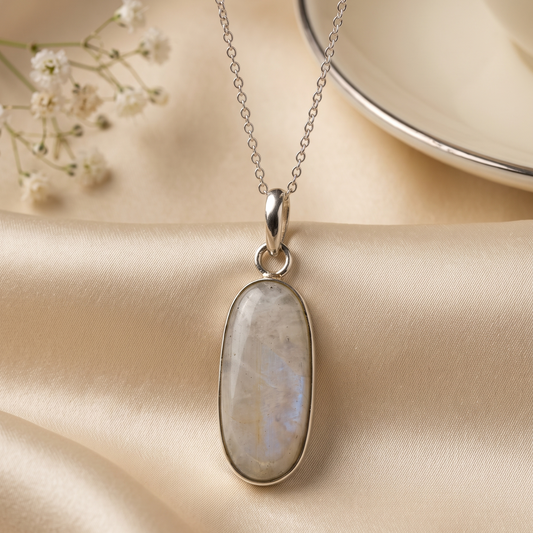 Natural Moonstone Pendant - 39.3 Carat