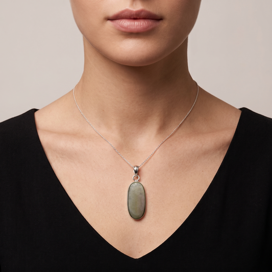Natural Moonstone Pendant - 39.3 Carat