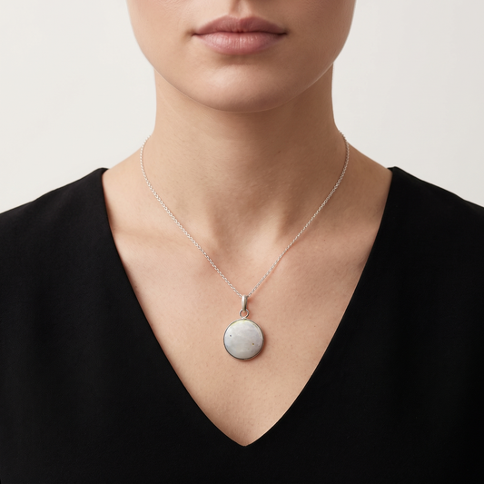 Natural Moonstone Pendant - 49.3 Carat