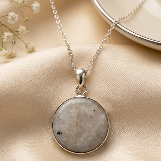 Natural Moonstone Pendant - 44.6 Carat