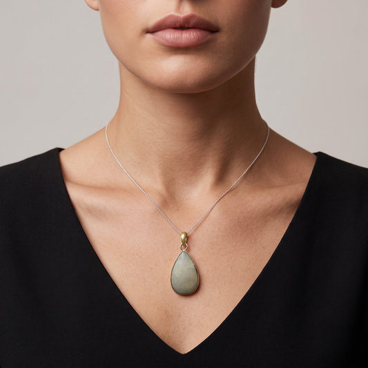 Natural Moonstone Pendant - 65.7 Carat