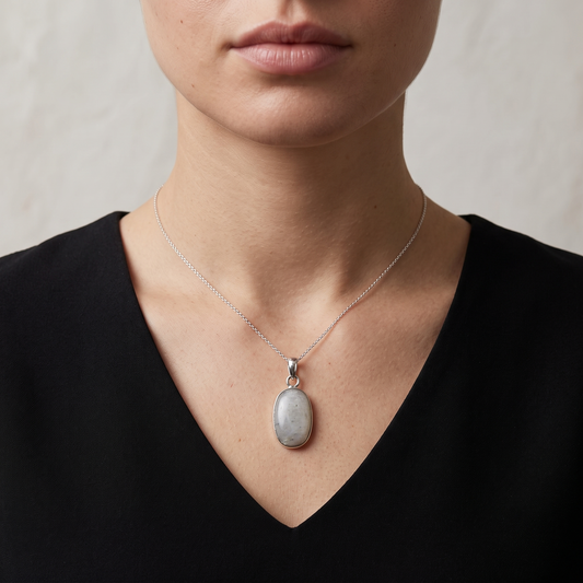 Natural Moonstone Pendant - 39.8 Carat