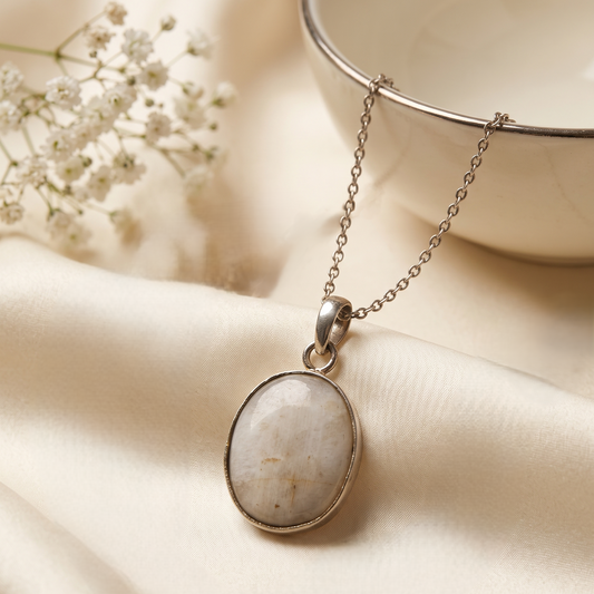 Natural Moonstone Pendant - 47.1 Carat