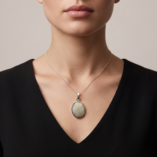 Natural Moonstone Pendant - 47.1 Carat
