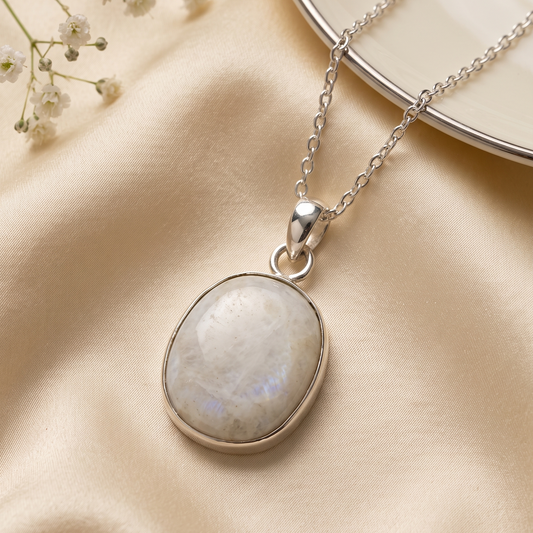Natural Moonstone Pendant - 41.8 Carat
